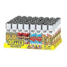 Clipper Lighter - Skulls 10